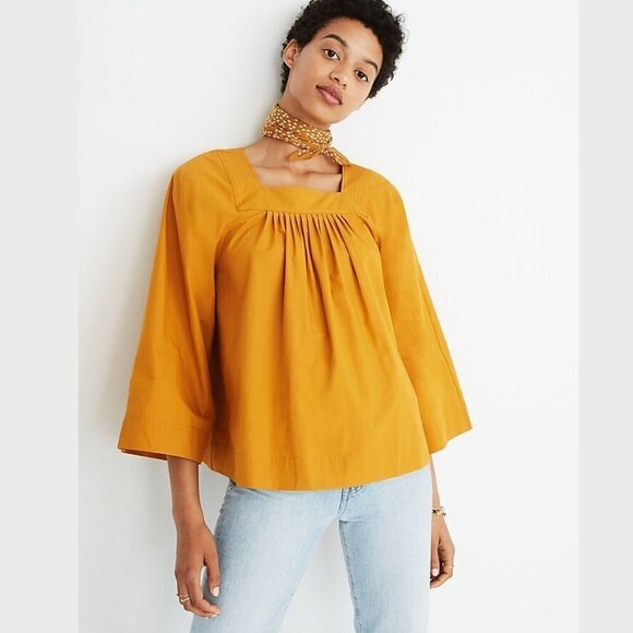 Madewell Square Neck Top - Picture 1 of 9
